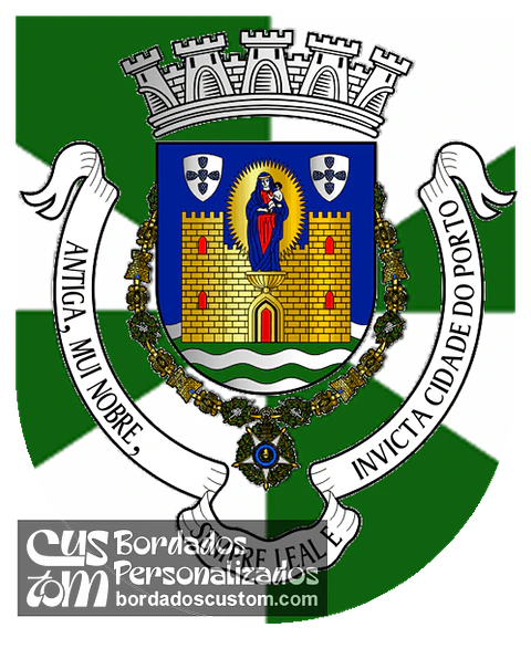 Emblema Bordado Município de Porto (Porto)