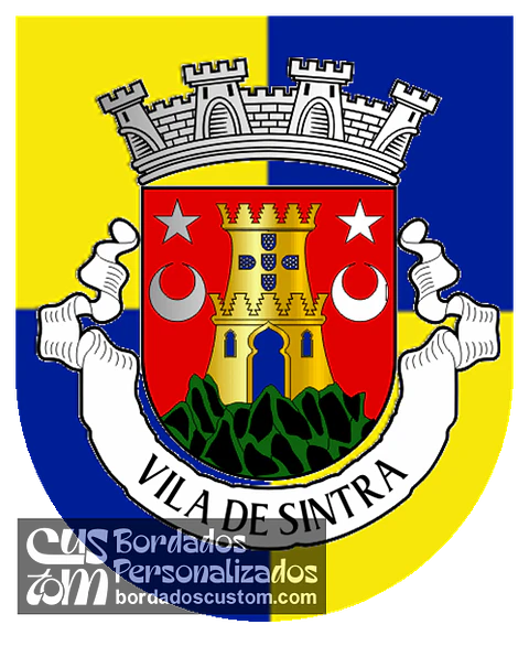 Emblema Bordado Município de Sintra (Lisboa)