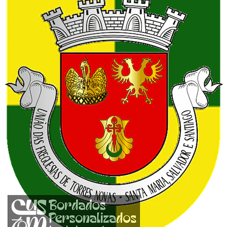 Emblema Bordado Freguesia de Torres Novas (Santa Maria, Salvador e Santiago) (Torres Novas, Santarém) 1