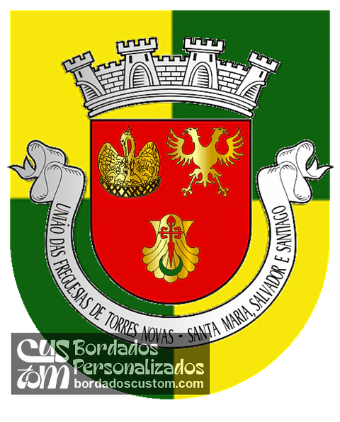 Emblema Bordado Freguesia de Torres Novas (Santa Maria, Salvador e Santiago) (Torres Novas, Santarém)