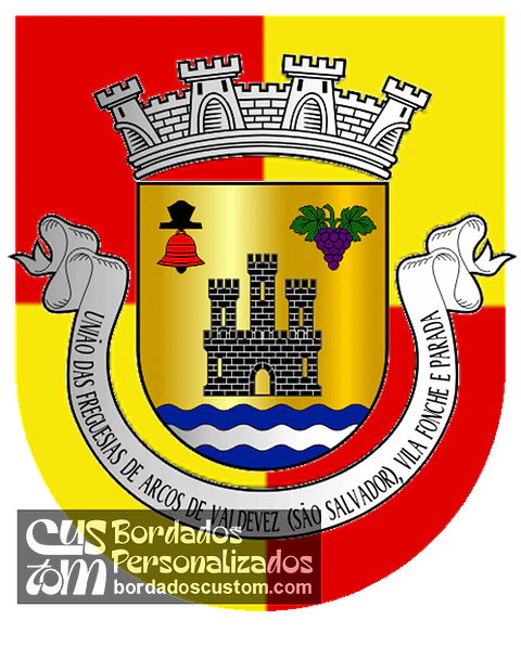 Emblema Bordado Freguesia de Arcos de Valdevez (Salvador), Vila Fonche e Parada (Arcos de Valdevez, Viana do Castelo)