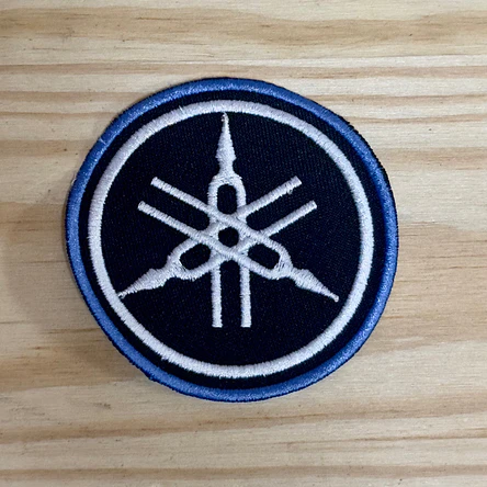 Emblema Bordado Yamaha - Logo Redondo 1