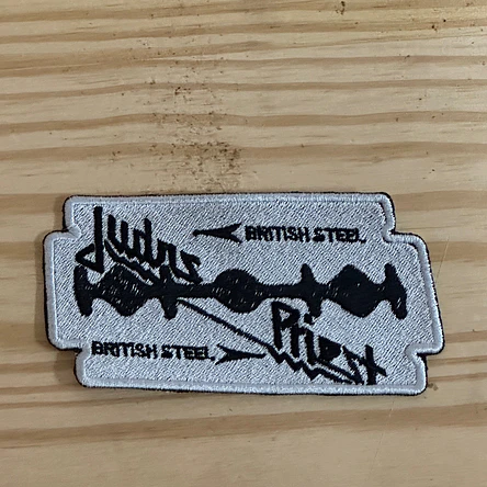 Emblema Bordado Judas Priest – British Steel 1
