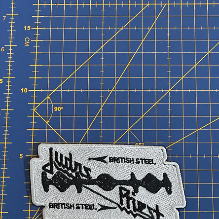 Emblema Bordado Judas Priest – British Steel 2