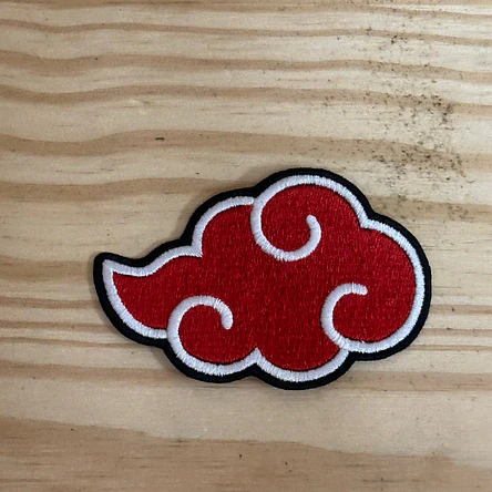 Emblema Bordado Nuvem Akatsuki 1