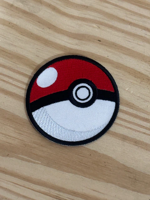Emblema Bordado Pokebola
