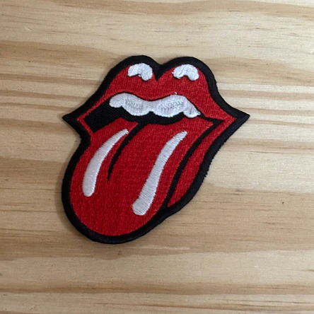 Emblema Bordado Logo Rolling Stones 1
