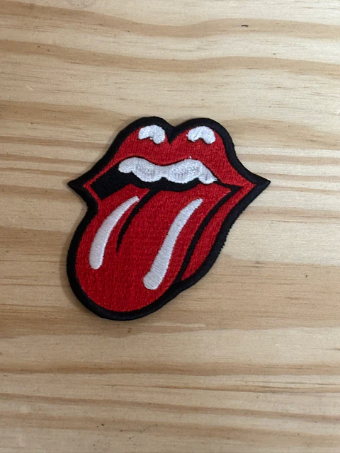 Emblema Bordado Logo Rolling Stones