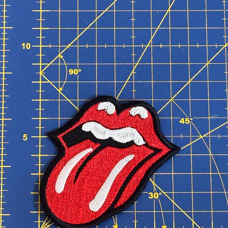 Emblema Bordado Logo Rolling Stones 2