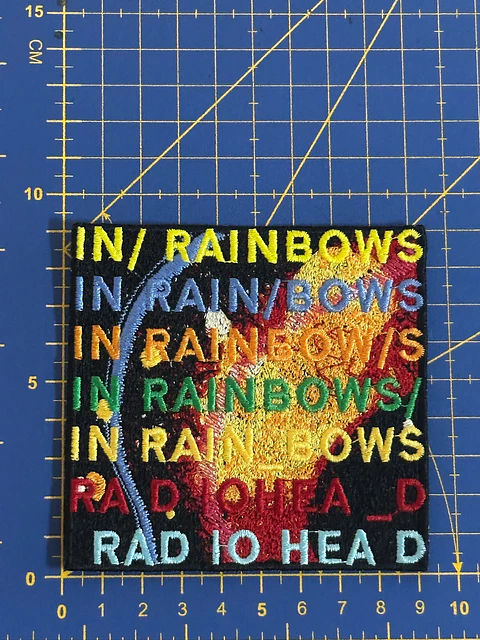 Emblema Bordado Radiohead – In Rainbows