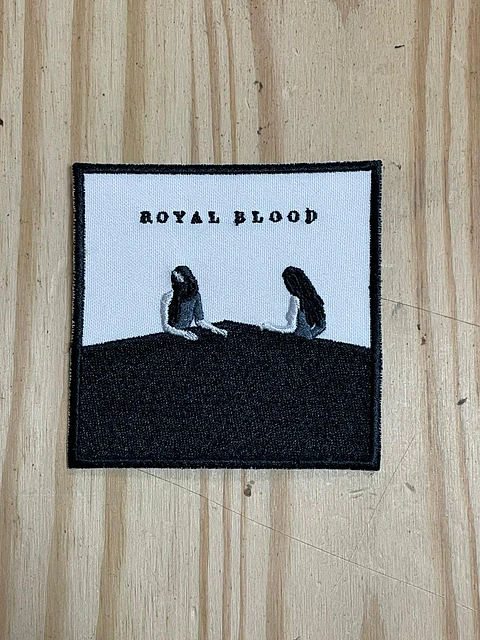 Emblema Bordado Royal Blood - How Did We Get So Dark?