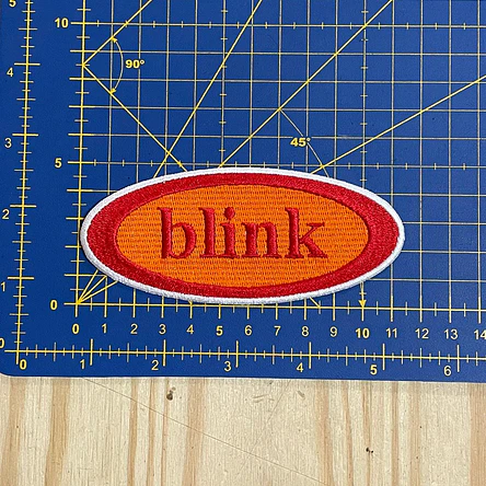 Emblema Bordado Blink-182 - Old School Logo 2