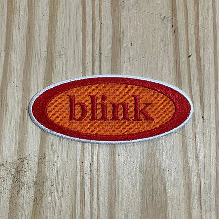 Emblema Bordado Blink-182 - Old School Logo 1