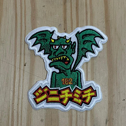 Emblema Bordado 90s Blink 182 – Gargoyle 1