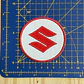 Emblema Bordado Suzuki - Logo Redondo - Thumbnail 2