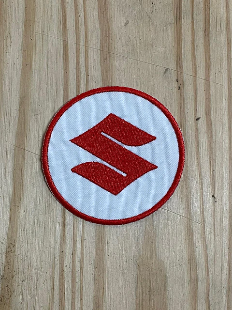 Emblema Bordado Suzuki - Logo Redondo
