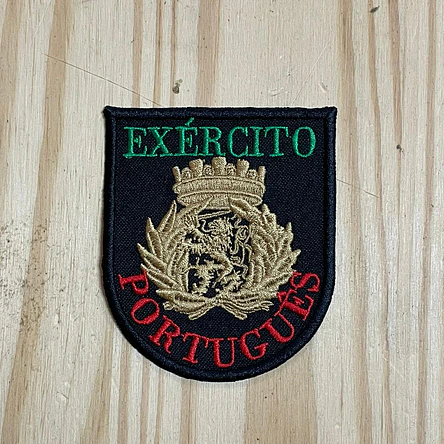Emblema Bordado Símbolo Castelão – Exército Português 1
