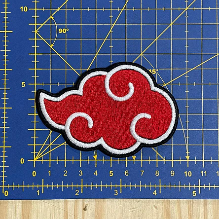 Emblema Bordado Nuvem Akatsuki 2