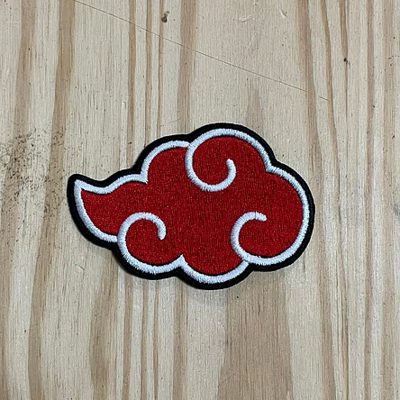 Emblema Bordado Nuvem Akatsuki 1