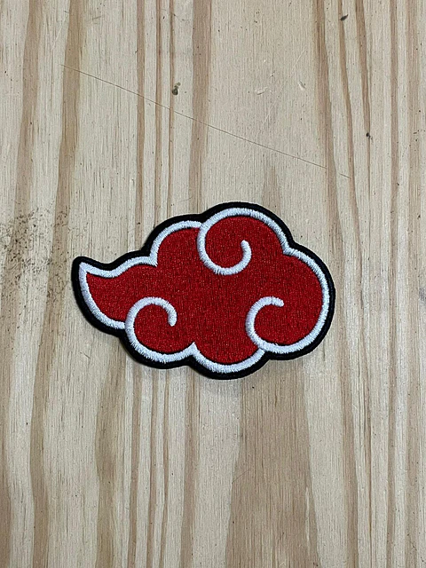 Emblema Bordado Nuvem Akatsuki
