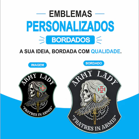 Emblemas Bordados Personalizados 1
