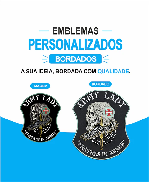 Emblemas Bordados Personalizados