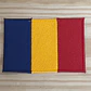 Embroidered Emblem of the Flag of Chad - thumbnail 1