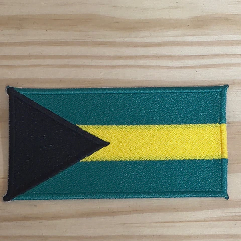 Embroidered Emblem of the Bahamas Flag