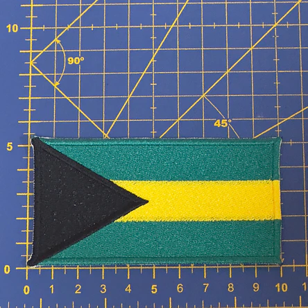 Embroidered Emblem of the Bahamas Flag 2