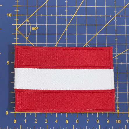 Embroidered Emblem of the Austrian Flag 3