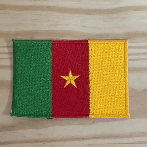 Embroidered Emblem of the Cameroon Flag