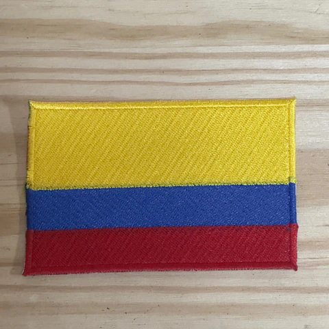 Embroidered Emblem of the Colombian Flag