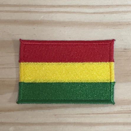 Embroidered Emblem of the Bolivian Flag 1