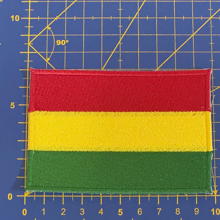 Embroidered Emblem of the Bolivian Flag 3