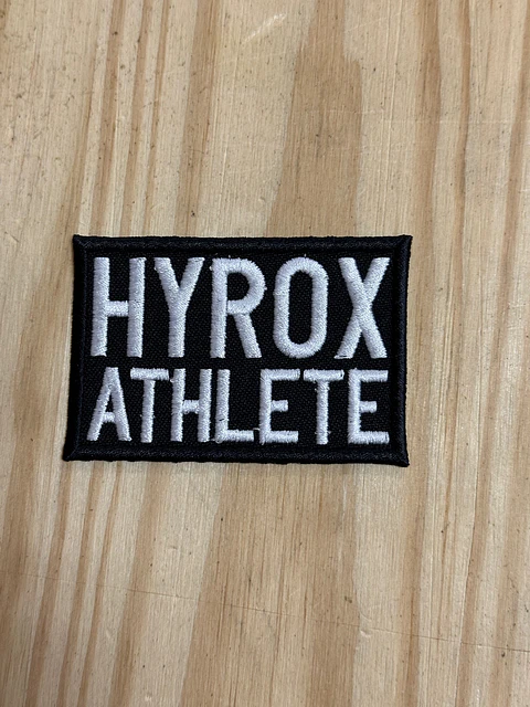 Emblema Bordado Hyrox Athlete - Logo