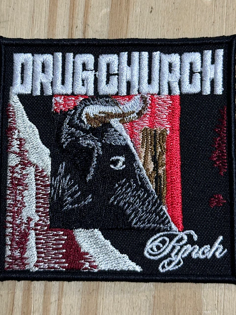 Emblema Bordado Drug Church - Punch