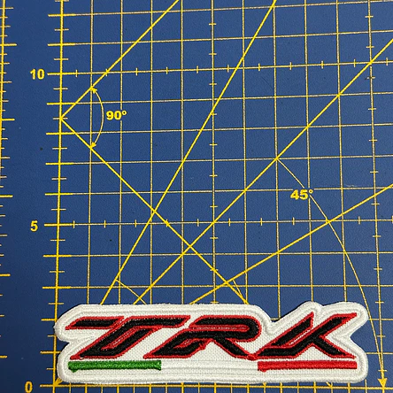 Emblema Bordado TRK - Logo 2