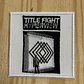 Emblema Bordado Title Fight - Hyperview - Thumbnail 1