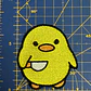 Emblema Bordado Pato Amarelo com Faca - Thumbnail 2