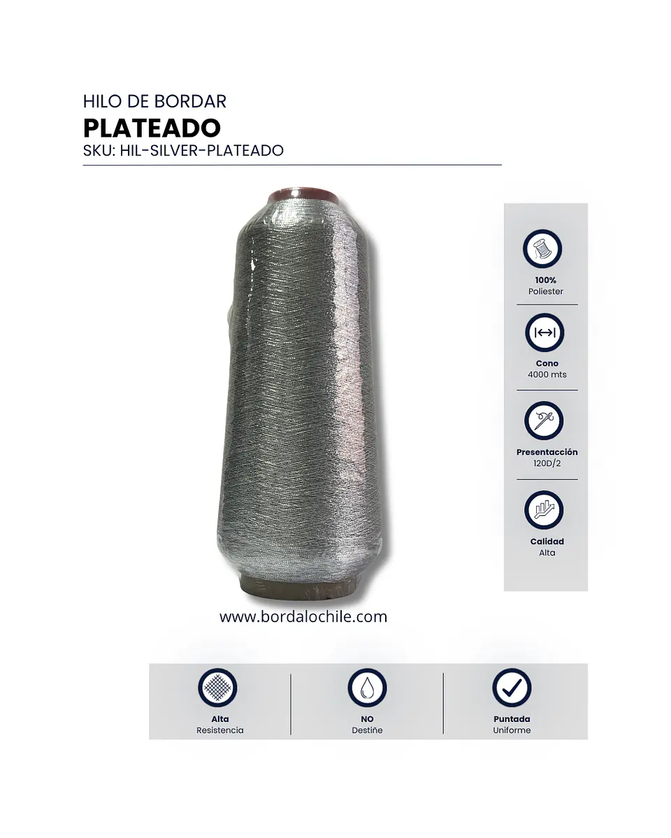 Hilo de Bordar Durafil 120D/2 - Todos los Colores 27