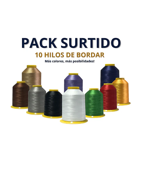 Pack Surtido | 10 Hilos Durafil