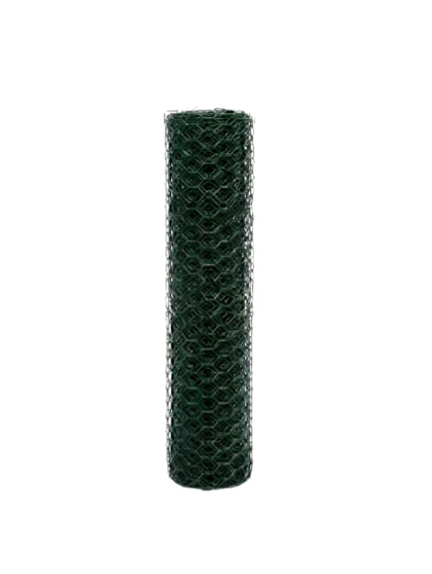 Malla Metálica Hexagonal Revestida en PVC 5m x 0,86m