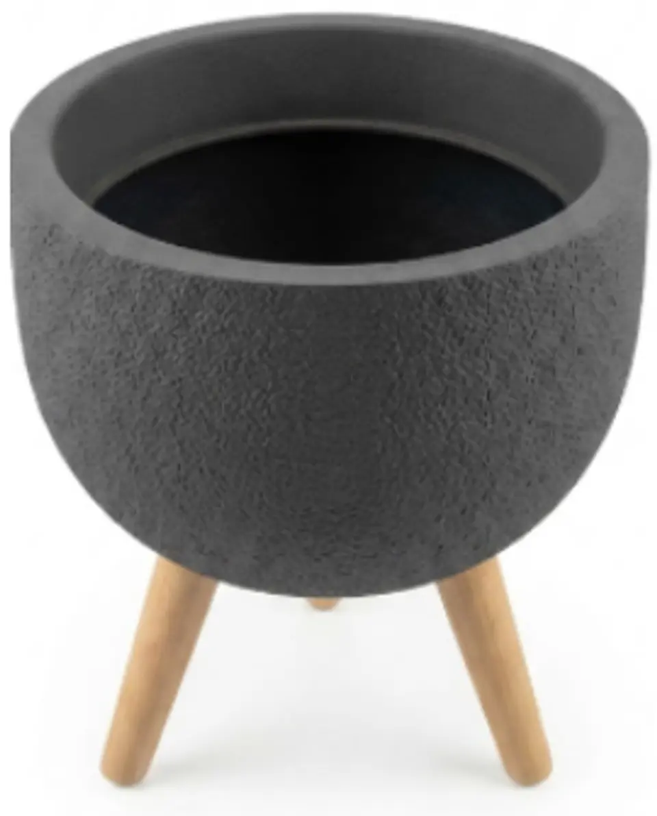 Macetero JAPI base de madera 1