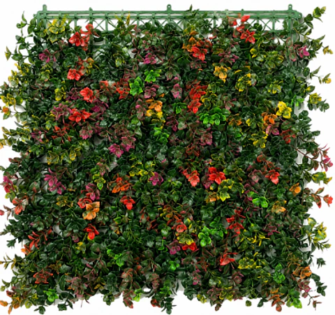 Jardin vertical multicolor 50cm x 50cm con filtro UV