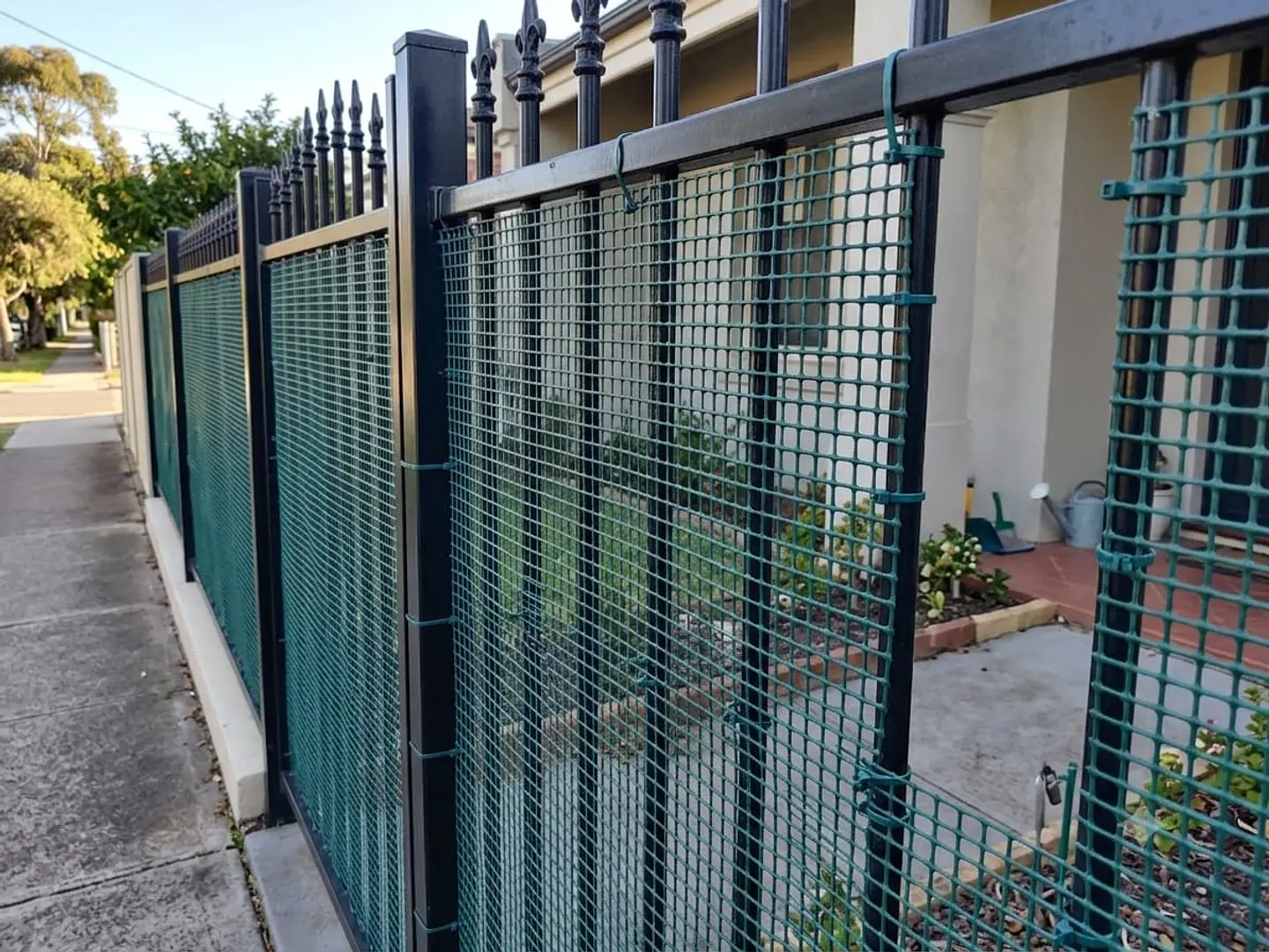 Malla jardinera verde o blanco 5 m x 1 m 4