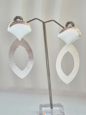 Aros peltre alargados