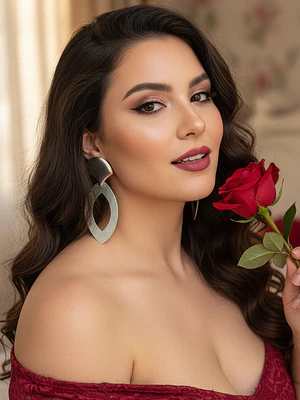 Aros peltre alargados