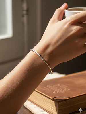 Pulsera de Plata 950 con lentejitas 