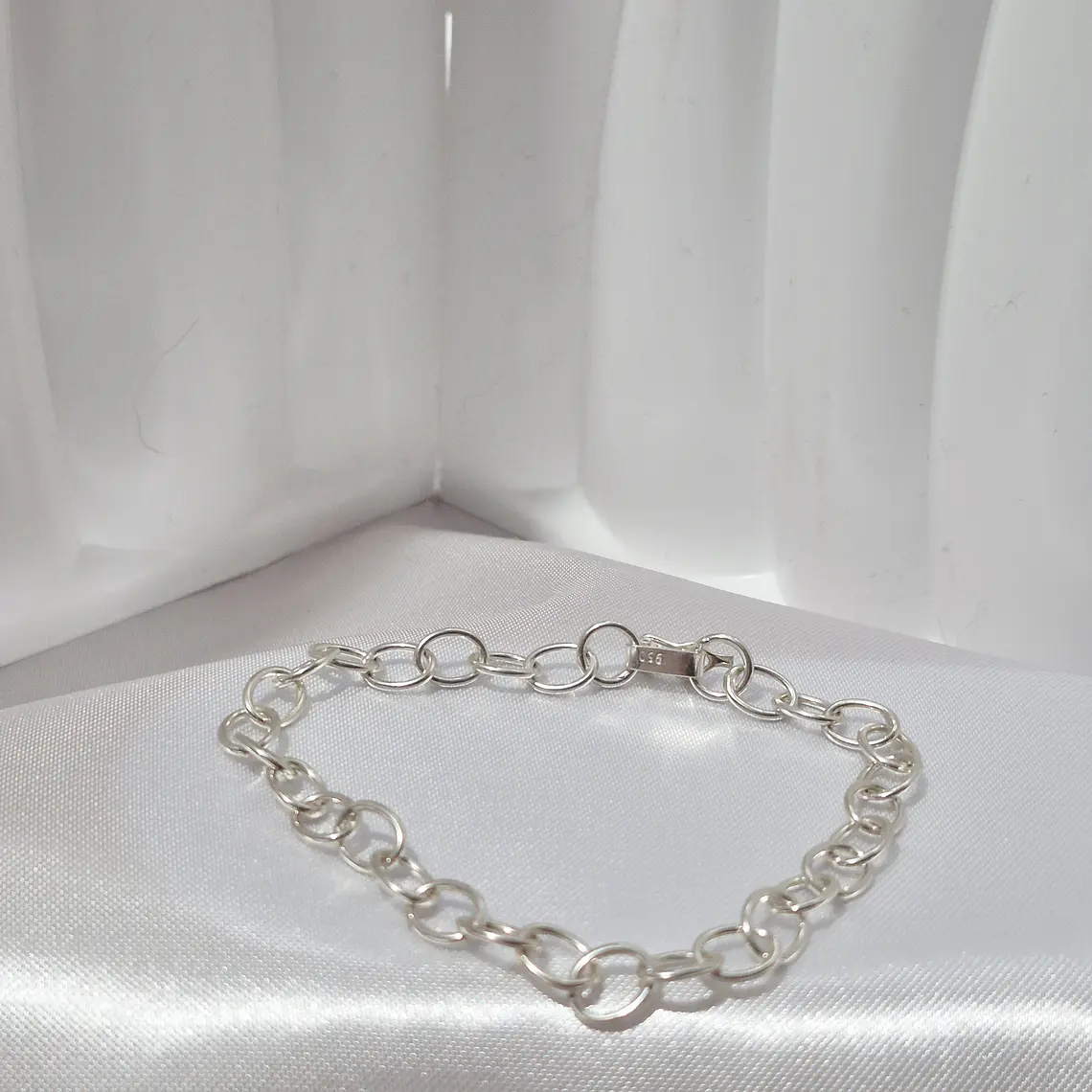 Pulsera de cadenas de plata 950  1