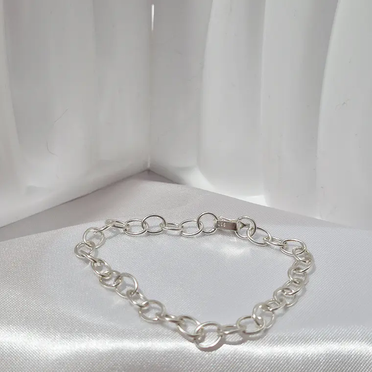 Pulsera de cadenas de plata 950  1